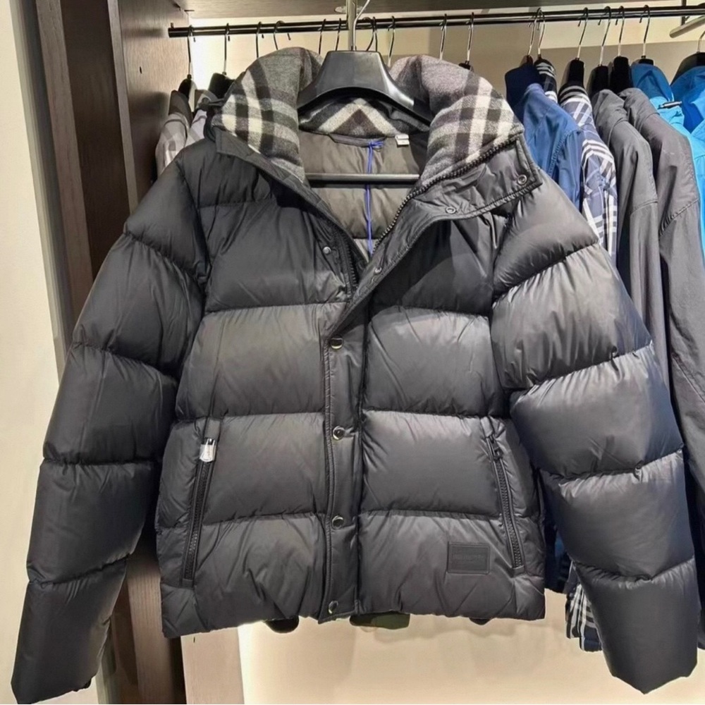 Burberry Black Puffer Jacket
